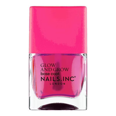 Nails Inc. Pink Glow Base Coat Nail Polish - Sienna - 14ml | Target