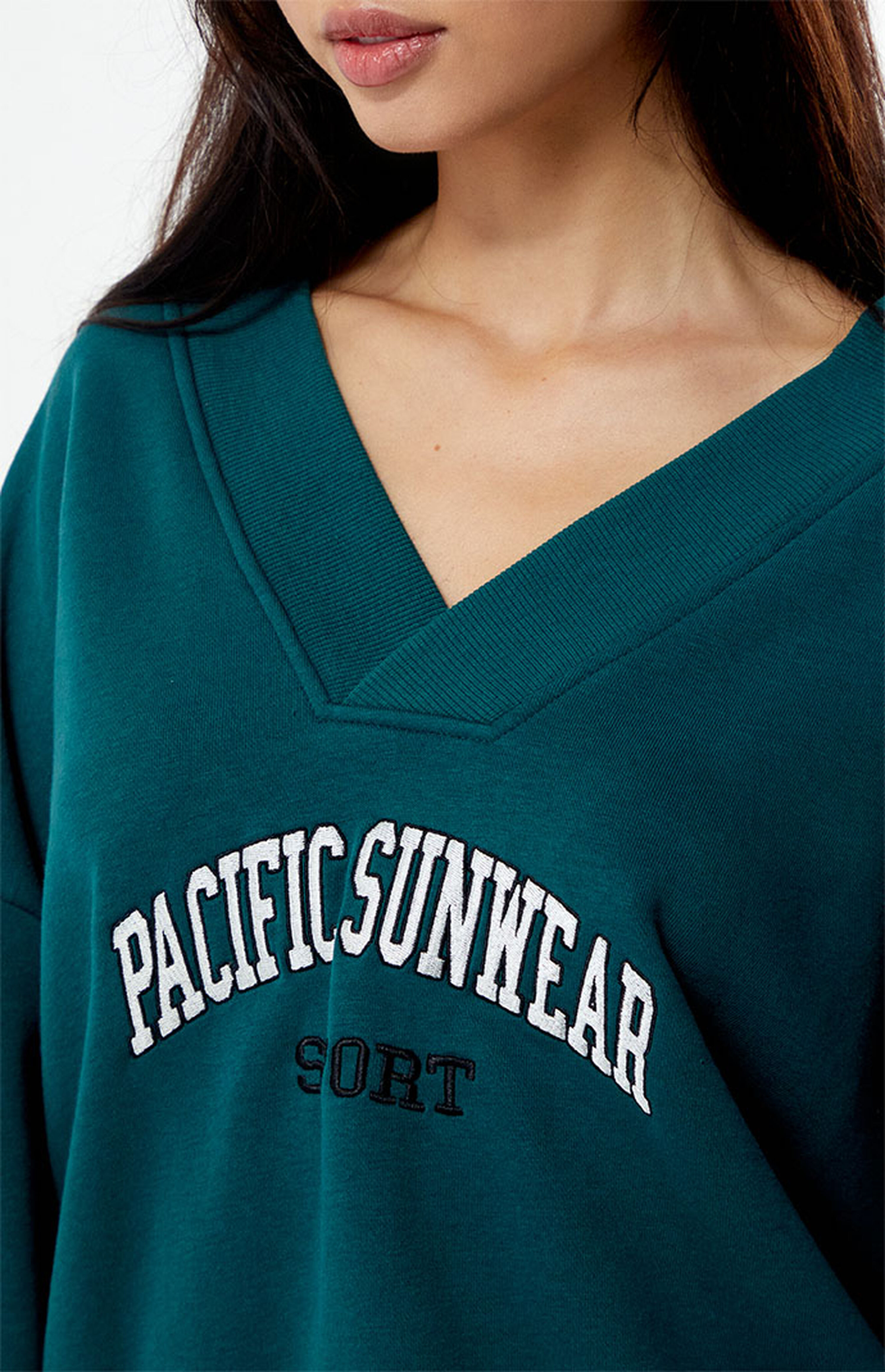 PacSun Pacific Sunwear Sport V-Neck Sweatshirt | PacSun | PacSun