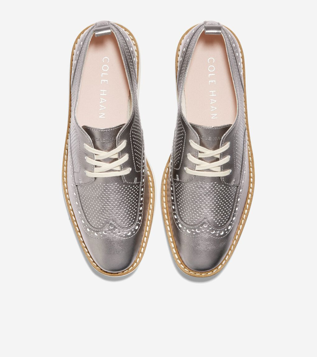 Women's ØriginalGrand Platform Wingtip Oxfords | Cole Haan (US)