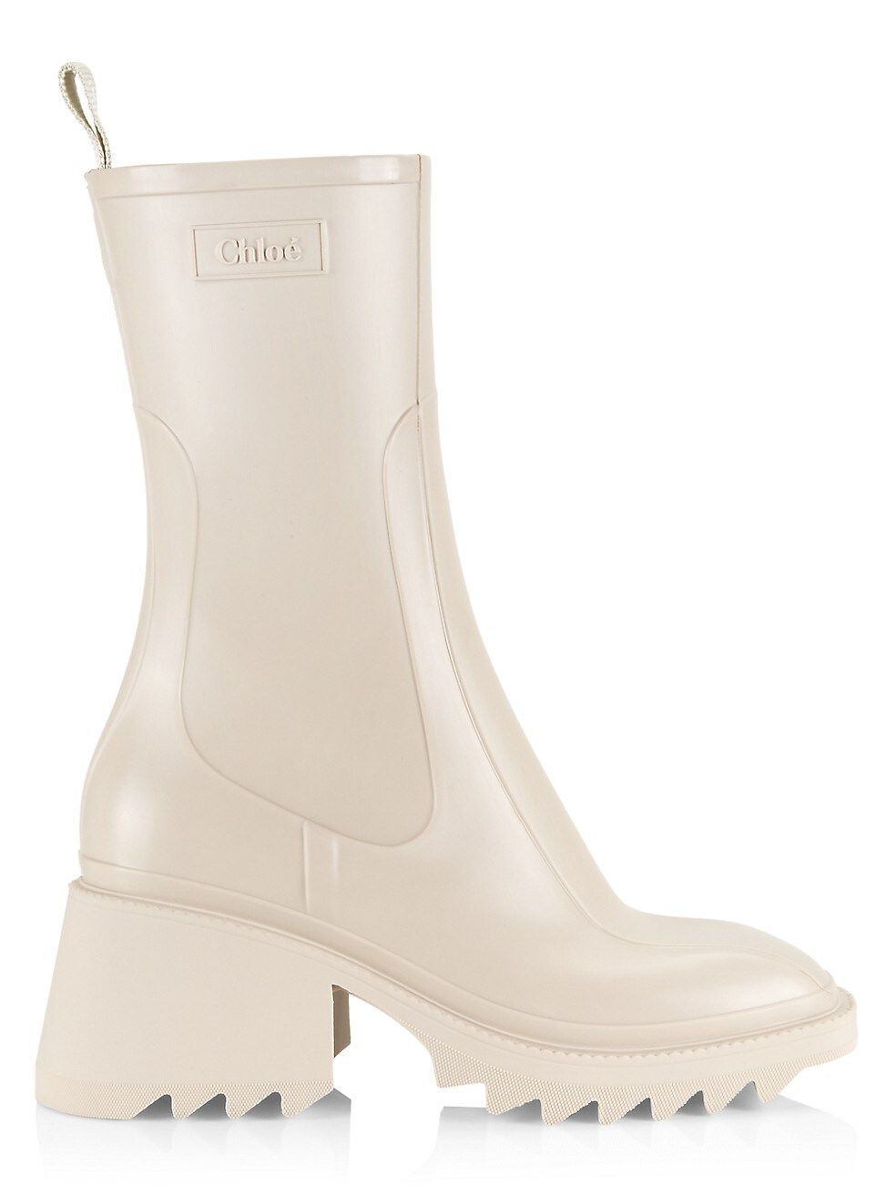 Chloé Betty PVC Short Rain Boots | Saks Fifth Avenue