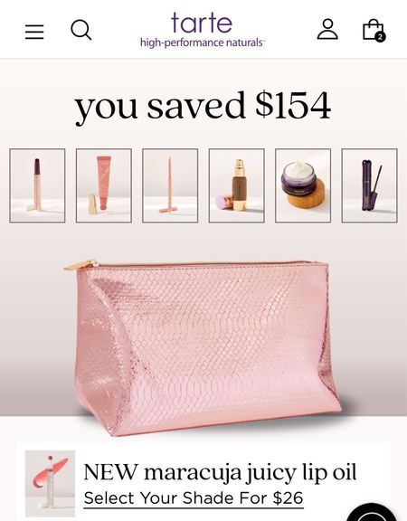 Tarte custom kit!! These usually sell out! It’s their best offer of the year. 7 full sized products for $69! Code AMBER15 works sitewide on full priced items 

#LTKBeauty