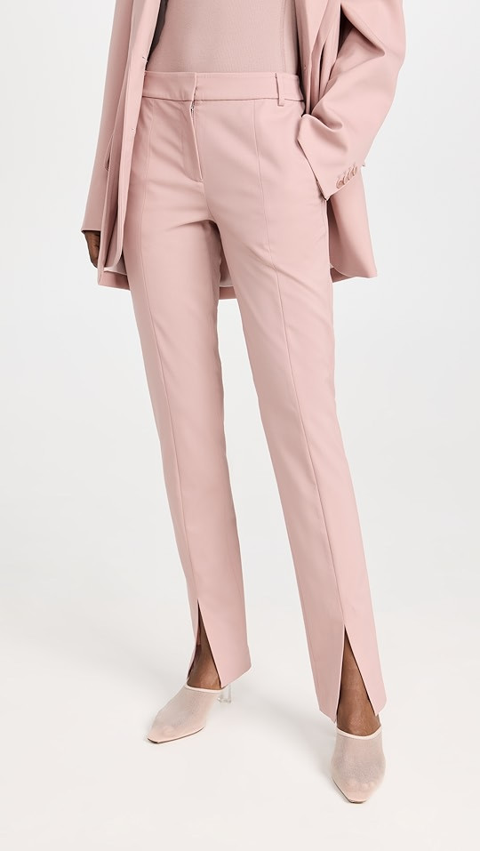 Cassius Suiting Slim Pants with Front Slit | Shopbop