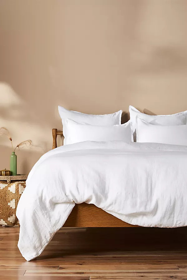Washed Linen Duvet Coveru200b | Anthropologie (US)