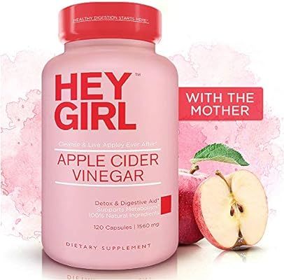 Apple Cider Vinegar Capsules - Great for Detox, Cleanse + Natural Weight Loss | Reduces Bloating ... | Amazon (US)