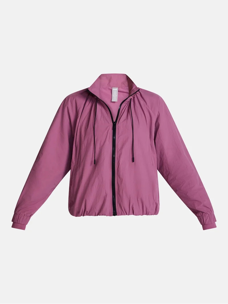 Avia Women's and Women's Plus Crinkle Jacket, Sizes XS-4X | Walmart (US)