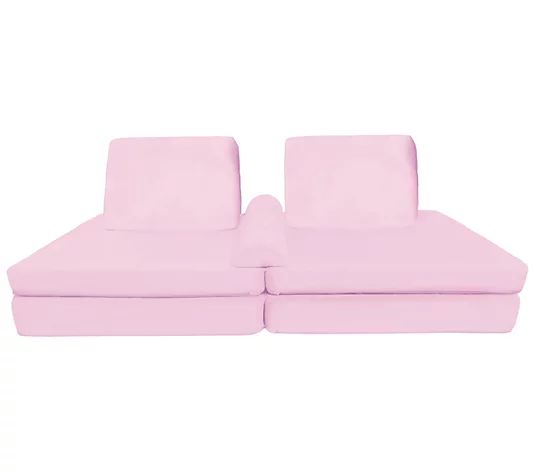 Huddle Kids Foam Modular Play Couch with Armrest - QVC.com | QVC