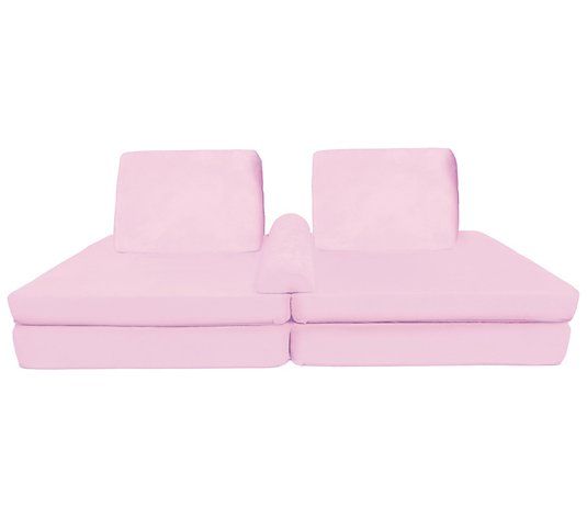 Huddle Kids Foam Modular Play Couch with Armrest - QVC.com | QVC