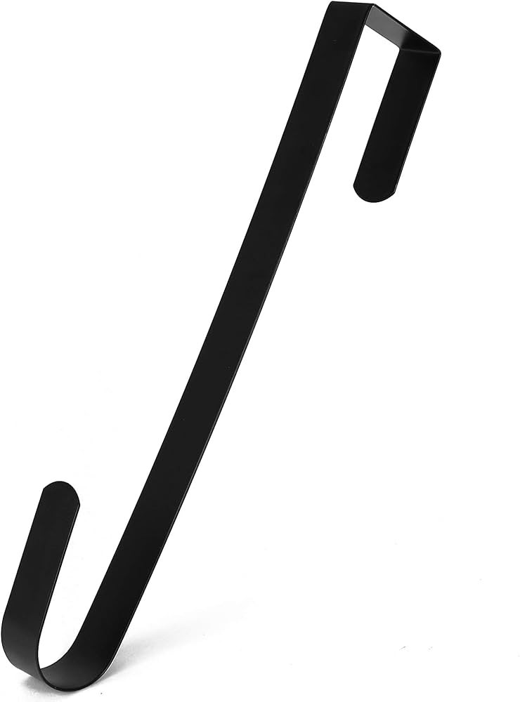 RN'D Over Door Wreath Hook - Thin Metal Overdoor Wreath Holder Seasonal Hanger for Front or Back ... | Amazon (US)