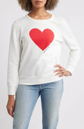 Heart Graphic Sweatshirt | Nordstrom