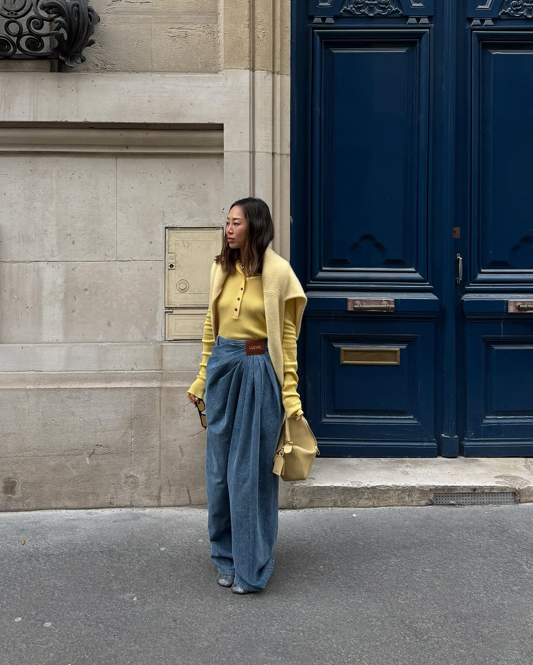 Buttery yellow to soften and brighten a gloomy Paris Monday 

 #LTKWatchNow #LTKSeasonal #LTKStyleTip