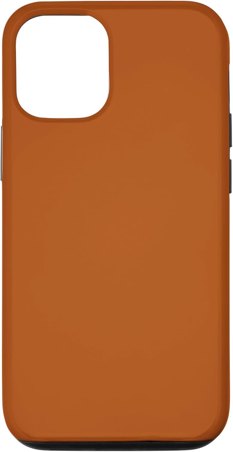 iPhone 14 Matte Burnt Orange Color Case | Amazon (US)