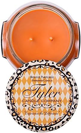 Tyler Glass Jar Candle - 22 Oz Long Burning Scented Candle – Pumpkin Spice Fragrance (22oz) | Amazon (US)