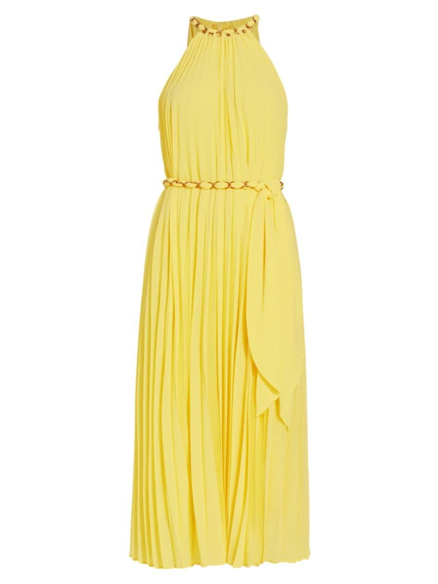 Sunray Pleated Maxi Dress | Saks Fifth Avenue