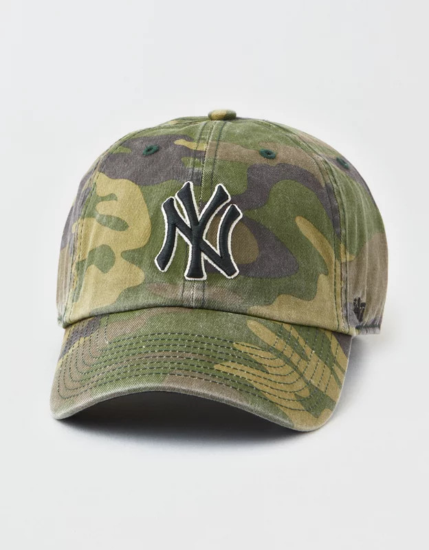 '47 Brand New York Yankees Camo Baseball Hat | American Eagle Outfitters (US & CA)
