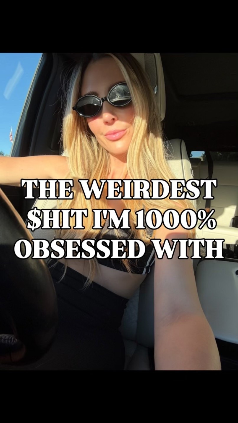 The weirdest shit i’m 1000% obsessed with! 