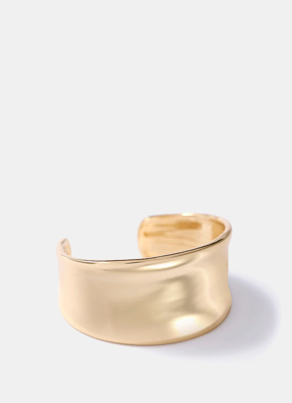 Gold Tone Cuff Bracelet | Mint Velvet