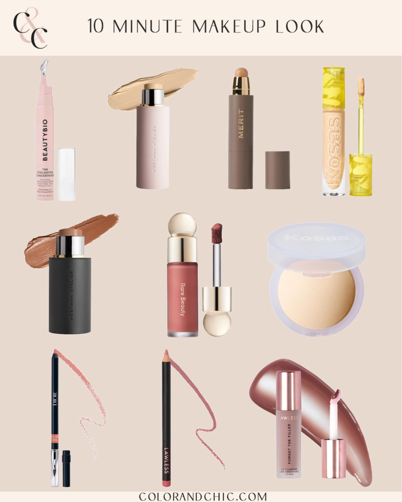 10 minute makeup look with clean products! Love how easy and simple it is to apply and have your makeup done! On sale for the Sephora savings event with rouge members getting 20% off, VIB members getting 15% off and insiders getting 10% off with code YAYSAVE! 

#LTKxSephora 

#LTKsalealert #LTKbeauty