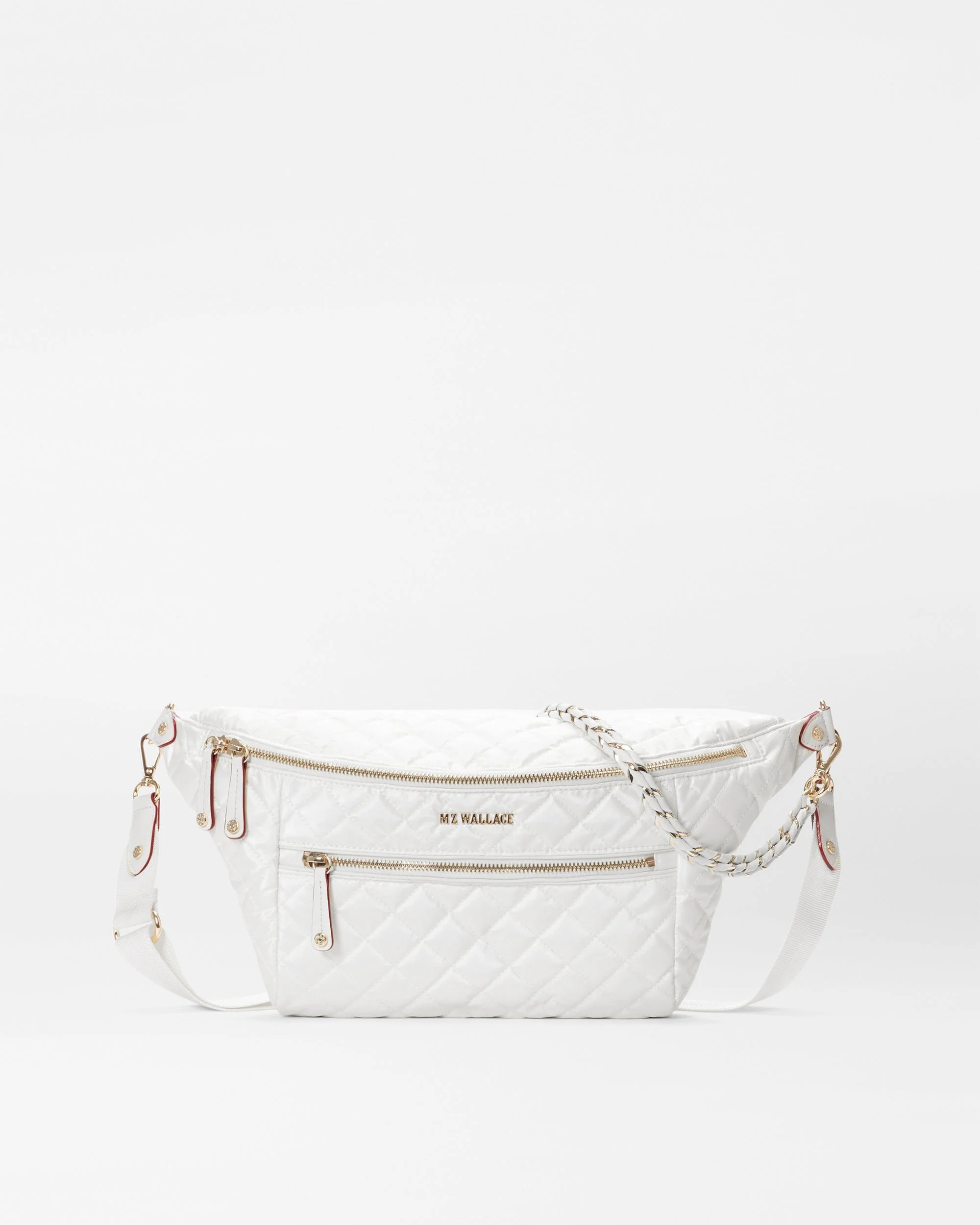 Pearl Metallic Crosby Crossbody Sling Bag | MZ Wallace