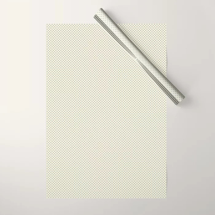 Winter Dots Wrapping Paper | Society6