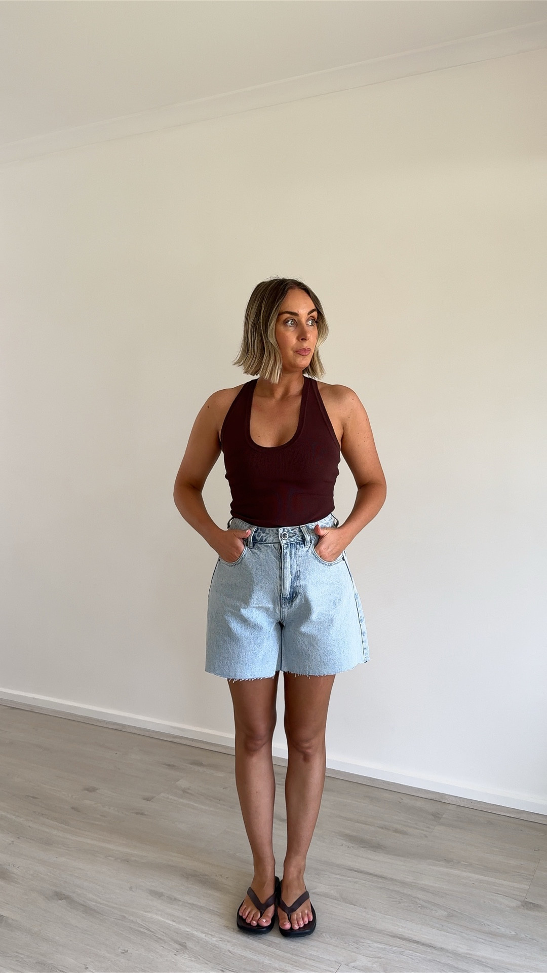First pair of shorts are a size 6 and the second are a size 8.

Would recommend taking your usual size as they do stretch. 

#LTKsummer #LTKaustralia #LTKstyletip