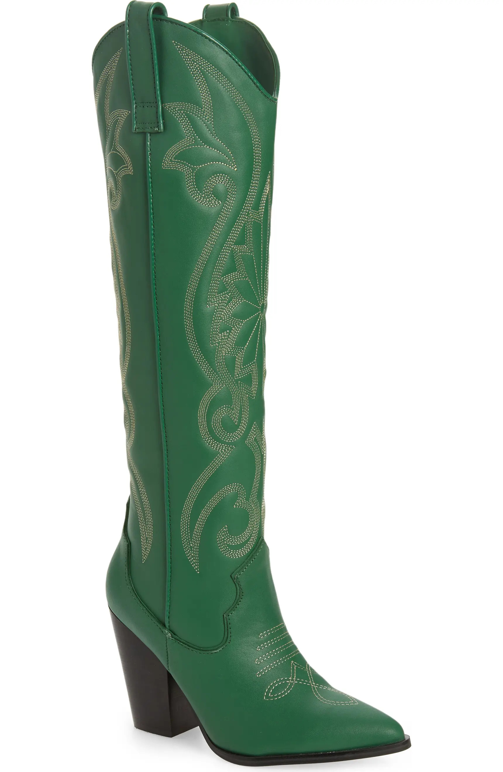 Lasso Knee High Western Boot (Women) | Nordstrom