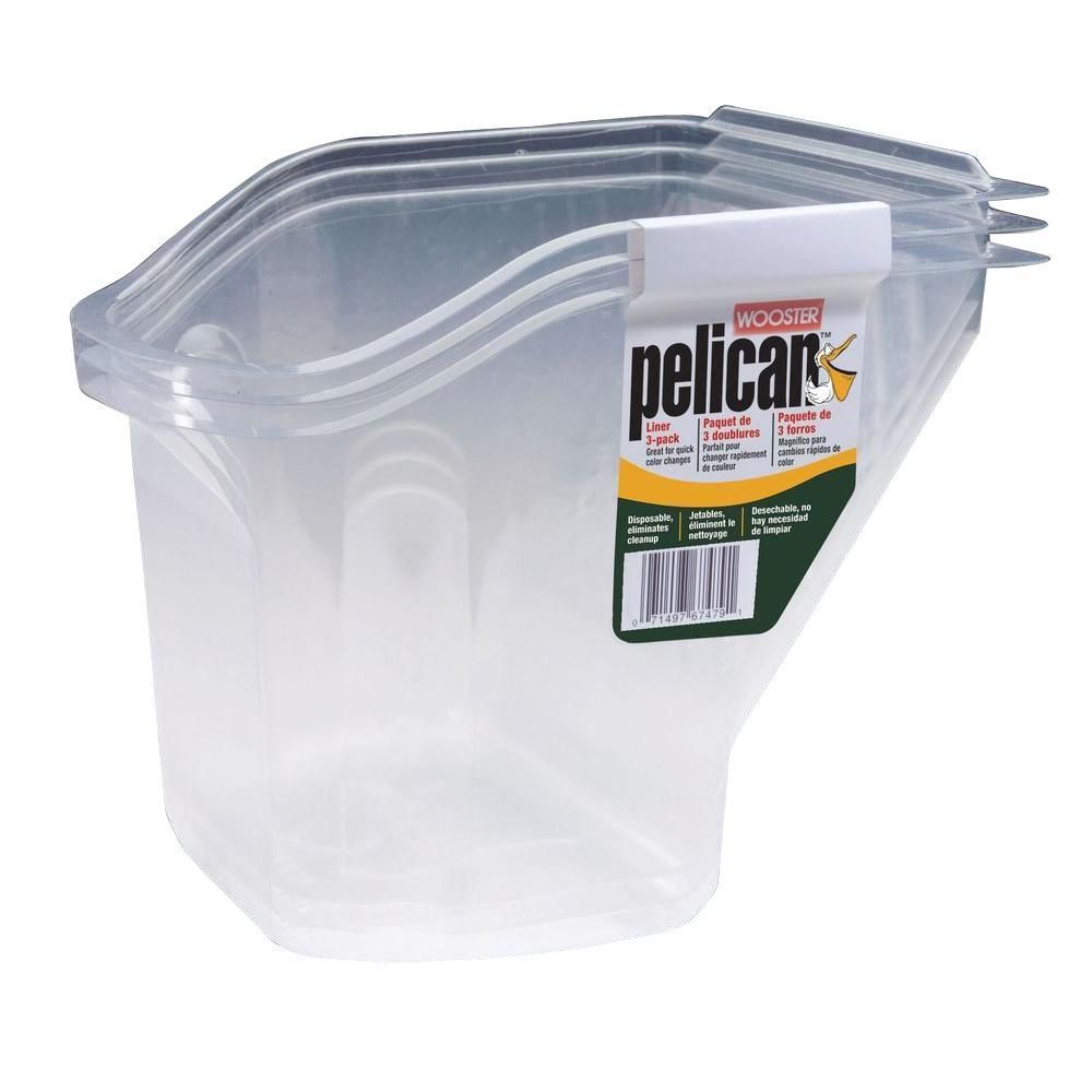 1 Qt. Pelican Pail Liner (3-Pack) | The Home Depot