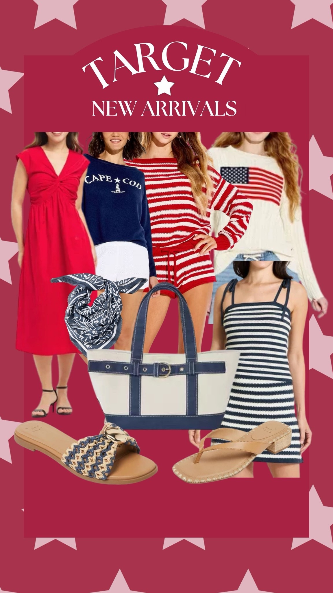 Target just released some new Americana summer looks! Grab them before Memorial Day! ￼

#LTKootd #LTKgrwm #LTKSeasonal