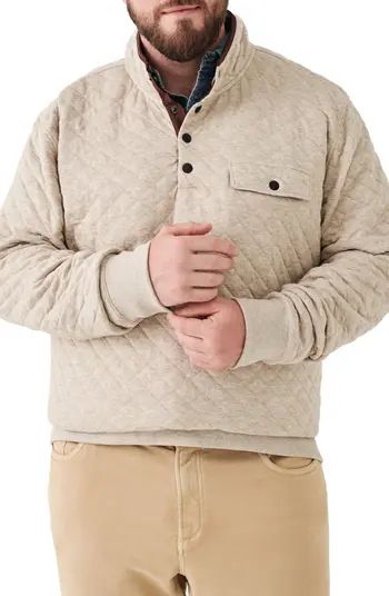 Brand Epic Quilted Fleece Pullover | Nordstrom