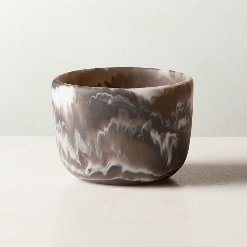 Churn Marbleized Resin Bowl + Reviews | CB2 | CB2