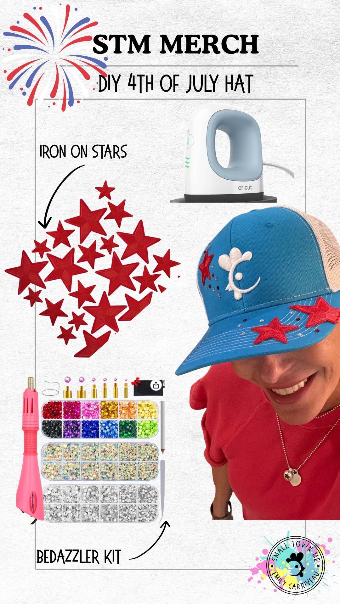 The cutest DIY 4th of July situation with a small town me hat! 

#LTKFamily #LTKStyleTip #LTKKids