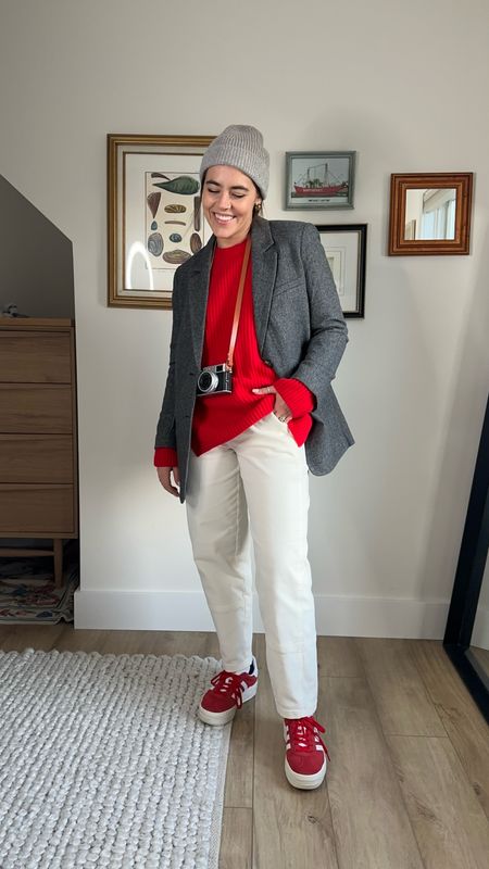 How to style barrel pants from everlane 