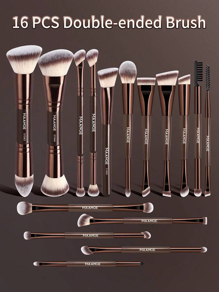 MAANGE 5 Stücke/11 Stücke/16 Stücke/21 Stücke Professionelles Make-up Pinsel Set beinhaltet: ... | SHEIN