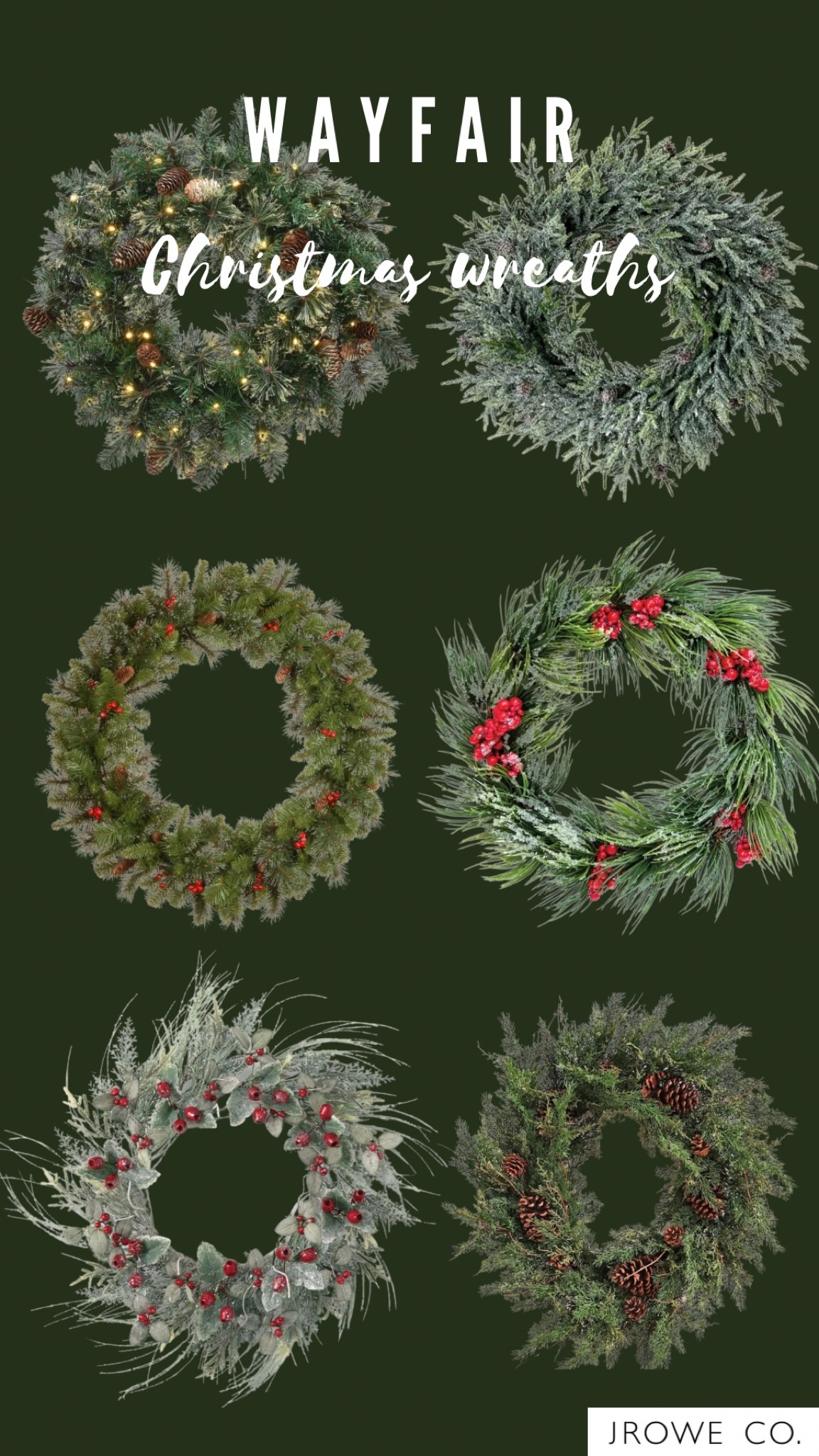 Wayfair Christmas wreaths under $100! 

#LTKunder100 #LTKSeasonal #LTKHoliday