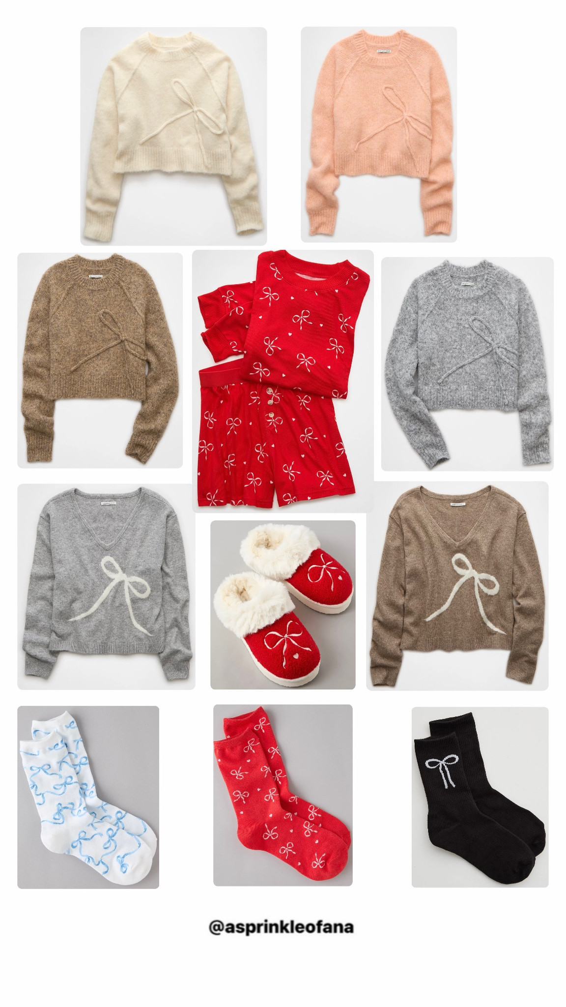 All the cute bow things from American Eagle 🎀

#LTKstyletip #LTKgiftguide