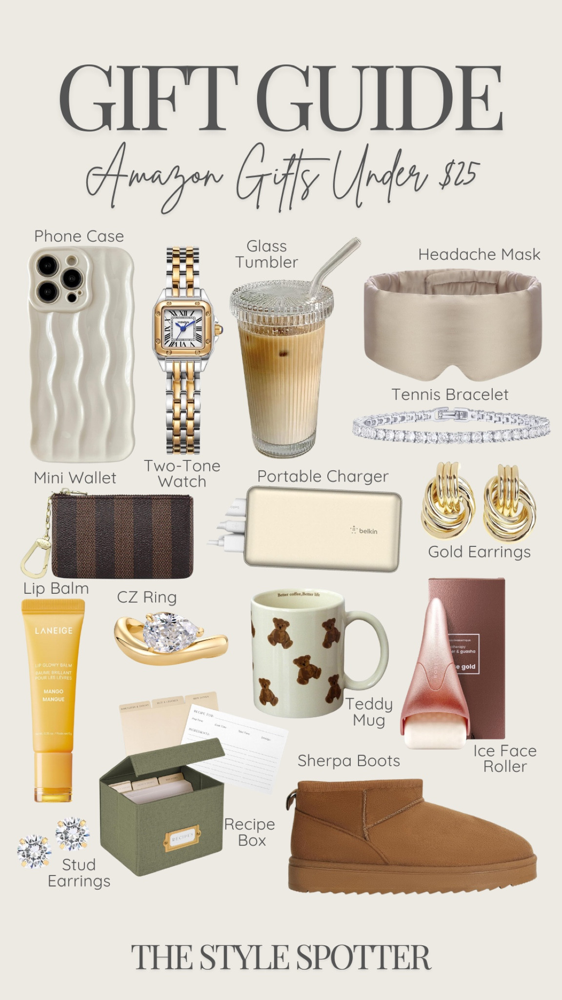 Gift Guide for Her: Amazon Gifts Under $25

#LTKCyberWeek #LTKGiftGuide #LTKHoliday