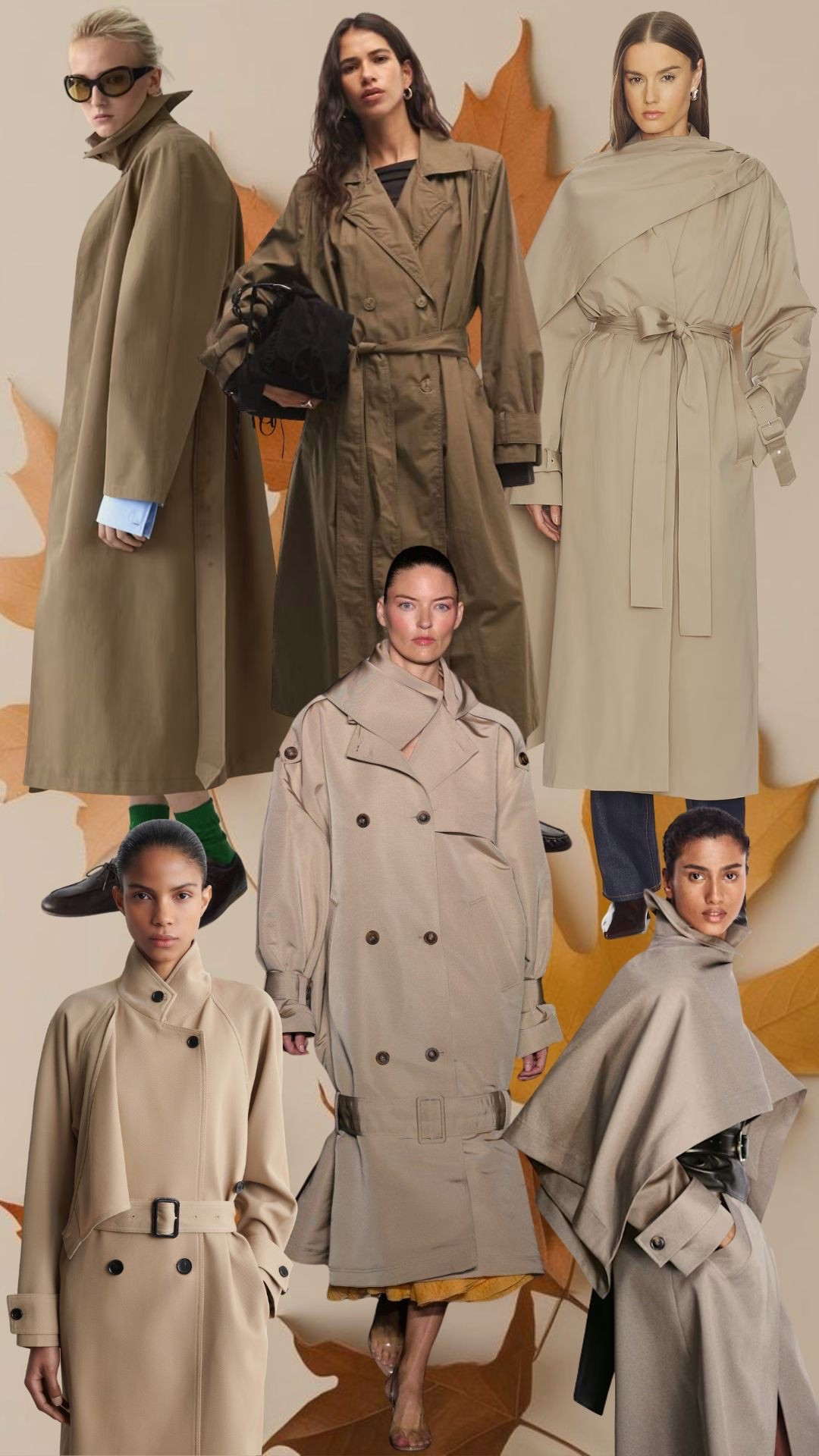 The Trench Edit

A timeless autumn essential, reworked through oversized proportions, sculptural draping and classic belted silhouettes. From warm khaki to soft stone, the trench coat is the perfect layer for transitional weather and polished everyday dressing.

trench coat, autumn style, fall fashion, transitional dressing, khaki trench, beige trench, oversized trench, belted coat, neutral style, layering, timeless wardrobe, classic outerwear, minimalist style, polished dressing, outfit inspiration, fashion edit

#LTKuk #LTKautumn #LTKFashionMonth