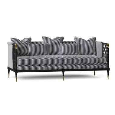 Caracole Upholstery 89'' Tuxedo Arm Sofa | Wayfair North America