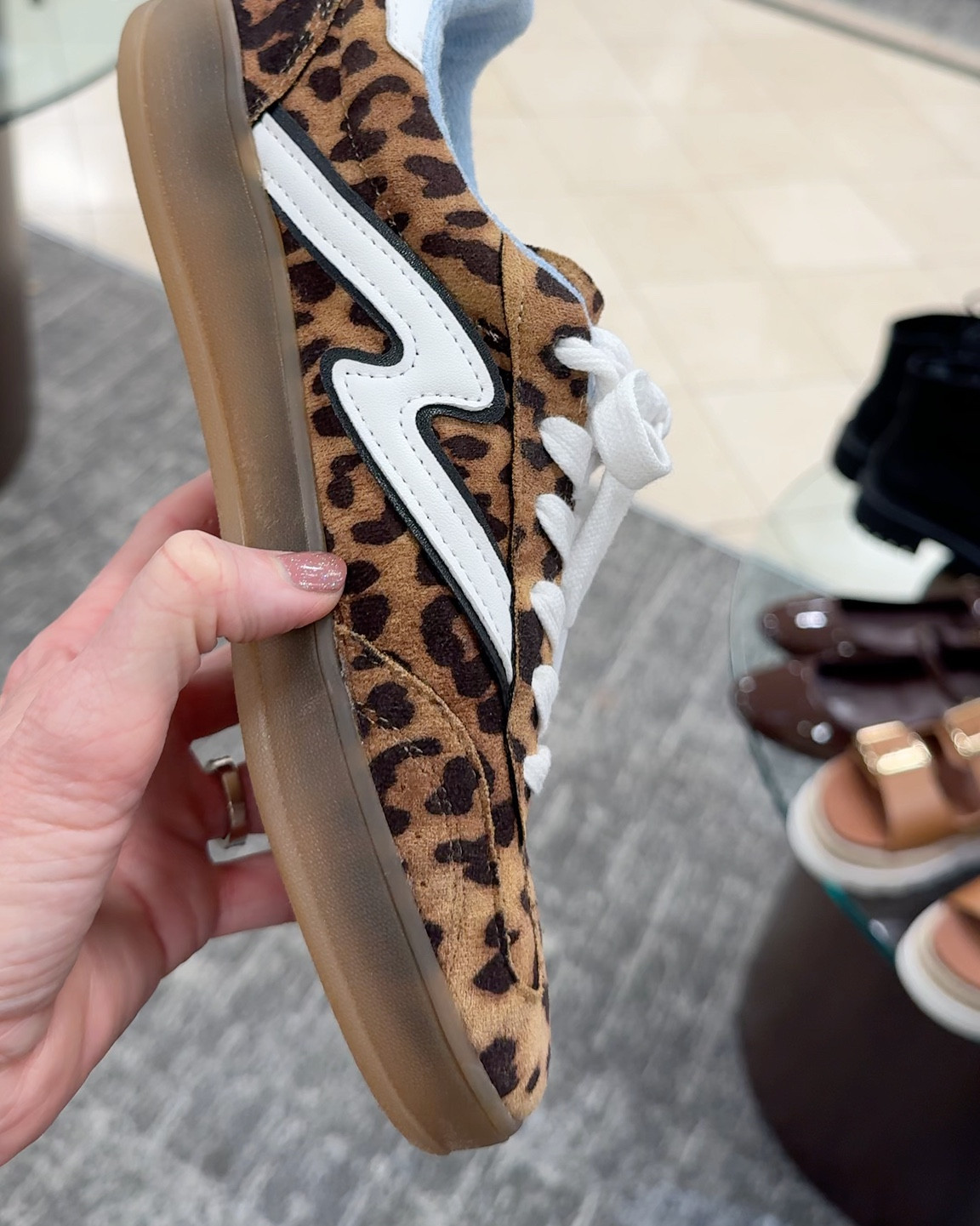 I will always say yes please to leopard print! And leopard print sneakers! Definitely a yes!

Make sure to subscribe to my newsletter found in my bio so you don’t miss on out on my must have favorites! And download the LTK app, follow my LTK shop, and favorite this post or your favorite items to get notified when they go on sale!

Over 50 fashion, tall fashion, workwear, everyday outfits, timeless outfits, Classic Outfits

winter outfit, travel outfit, leopard jeans, ballet flats, wedding guest, vacation outfit, travel essentials, organization, sweater dress, jeans, boots

Timeless Women's Shoes, Classic Footwear Trends, Elegant Shoe Styles, Versatile Women's Footwear, Chic Everyday Shoes, Fashionable Comfort Shoes, Iconic Women's Shoe Collection, Sophisticated Casual Footwear, sneakers, boots, flats, block heel, kitten heel, pointed toe, workwear shoes, casual shoes, everyday shoes, event shoes, wedding shoes, women over 50 shoes, sandals

#LTKOver40 #LTKShoeCrush #LTKWatchNow