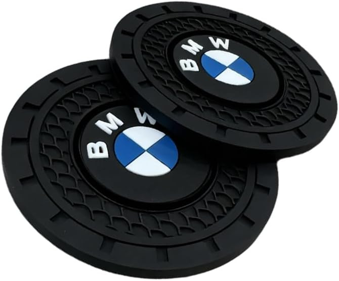 Car Cup Holder Coasters Fit for BMW X1 X3 X5 X6 X7 1 3 4 5 6 8 Series Z4 Accessories,Recessed Sil... | Amazon (US)