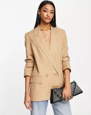 ASOS DESIGN perfect blazer in camel | ASOS (Global)