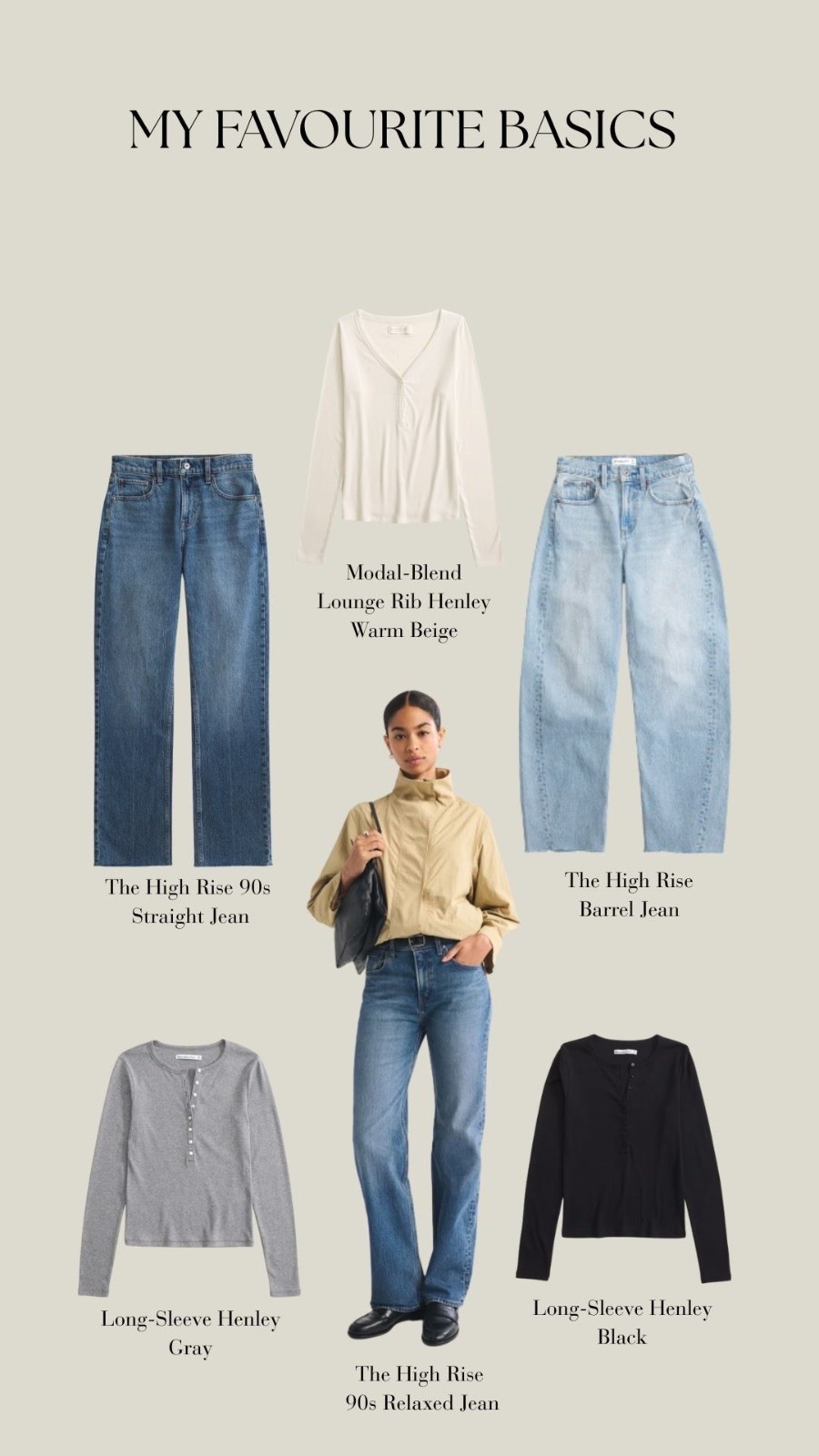 My Favourite Basics! 

Jeans, Henley Tops, Everyday Outfit, Easy Outfit, Autumn Style, Autumn Outfit

#LTKuk #LTKautumn #LTKeurope