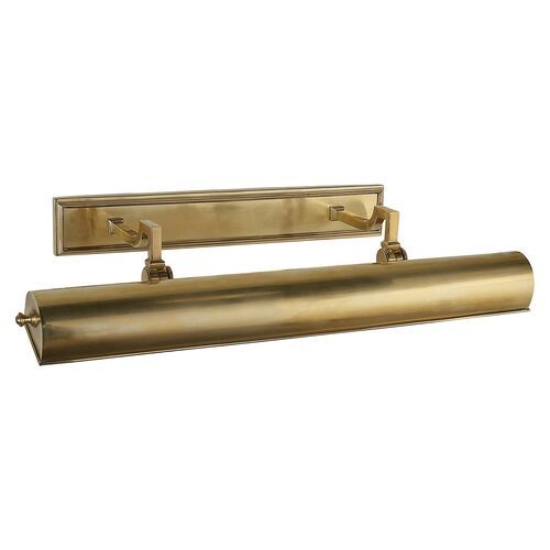 Dean 24" Picture Light, Natural Brass | One Kings Lane