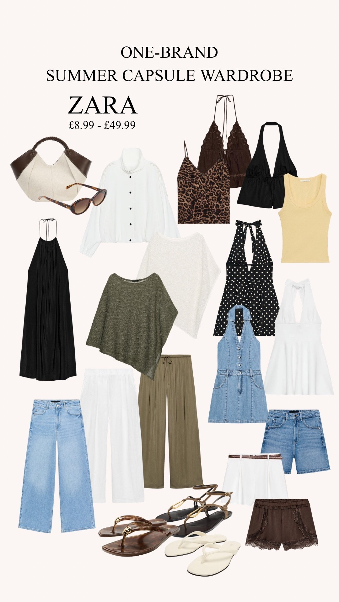 One-brand only Summer Capsule Wardrobe: ZARA

#LTKsummer #LTKuk #LTKstyletip