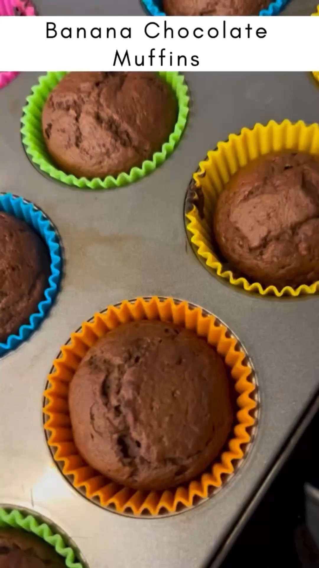 Chocolate Banana muffins: Ingredients: 3 large ripe bananas, 1/3 cup melted butter, 3/4 cup brown sugar, 1 tsp salt, 1 large egg, 1 tsp vanilla extract, 1 1/4 cups all-purpose flour, 1/4 cup cocoa powder, & 1/2 tsp baking soda. Mix all the ingredients together and bake at 350 for 30 minutes or until fully cooked. #muffinrecipe #easyrecipe #easybreakfastideas #easytoddlermeals #easybreakfastrecipe

#LTKmomlife #LTKfoodie #LTKmorningroutine