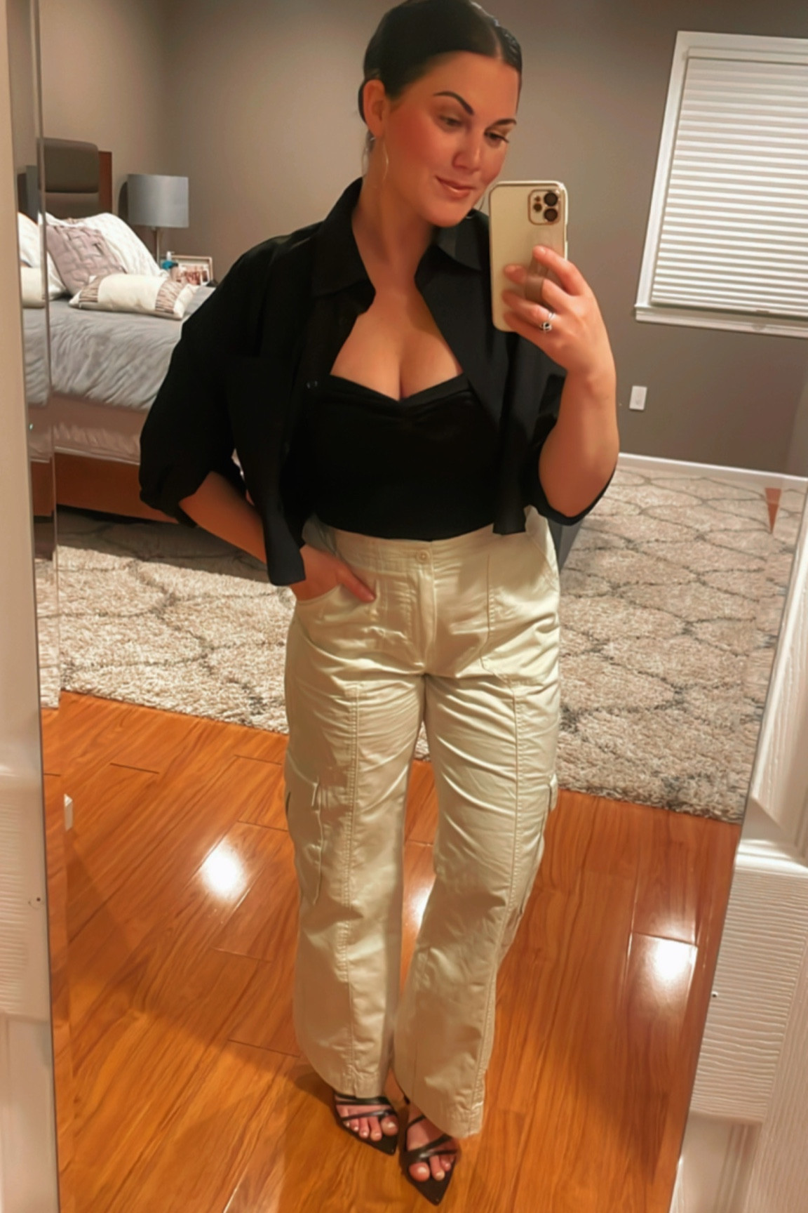 Another dressy, casual dinner look! 
Clothes are linked, shoes are Zara.

#LTKstyletip #LTKSeasonal #LTKFind