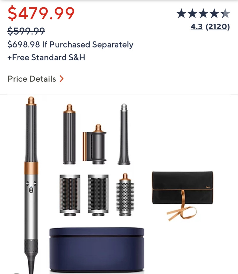 Dyson Airwrap on Black Friday sale now plus an additional $20 off if you make a QVC account when you order 

#LTKCyberWeek #LTKsalealert #LTKbeauty