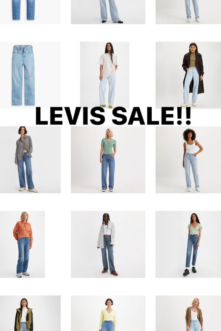 Levi’s sale 30% off when you spend $125+ ! Linking some of my favorite classic Levi’s denim! I wear size 25 in most pairs but size up 1 in some! #Levis #150YearsOf501 #LevisLTKPartner @levis

#LTKsalealert #LTKfindsunder100 #LTKstyletip