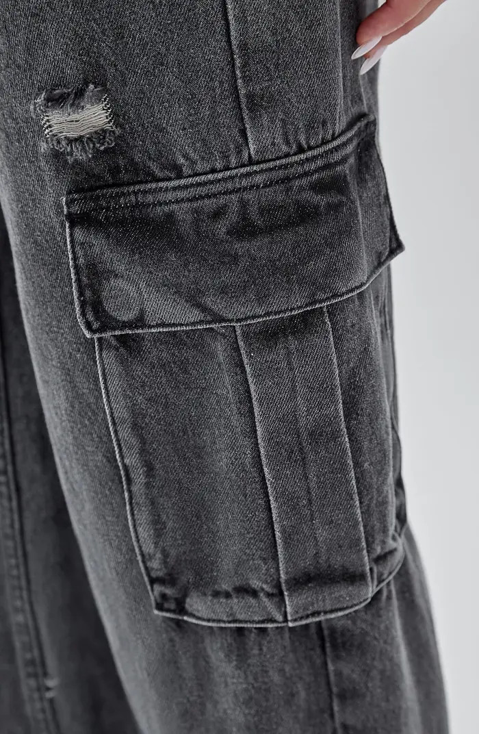 GUESS ORIGINALS Go Kit Distressed Cargo Jeans | Nordstrom | Nordstrom