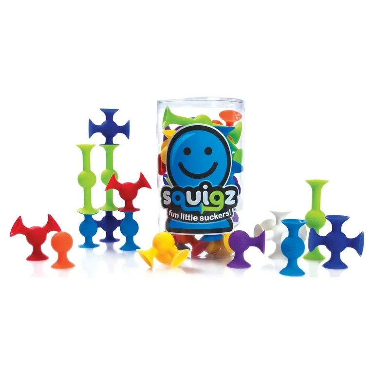 Fat Brain Squigz 24 piece starter set 020536 - Walmart.com | Walmart (US)