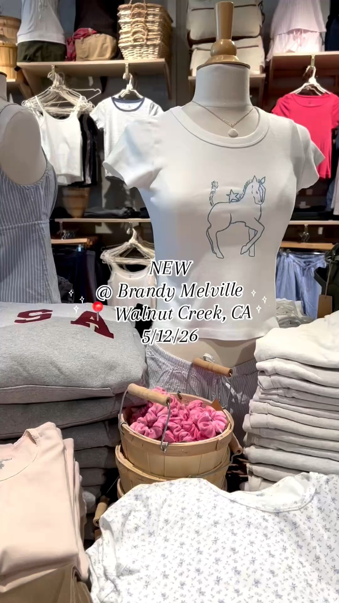 NEW @ Brandy Melville
📍 Walnut Creek, CA
5/12/26

#LTKOver40 #LTKvlog #LTKootd